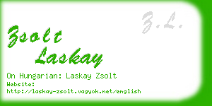 zsolt laskay business card